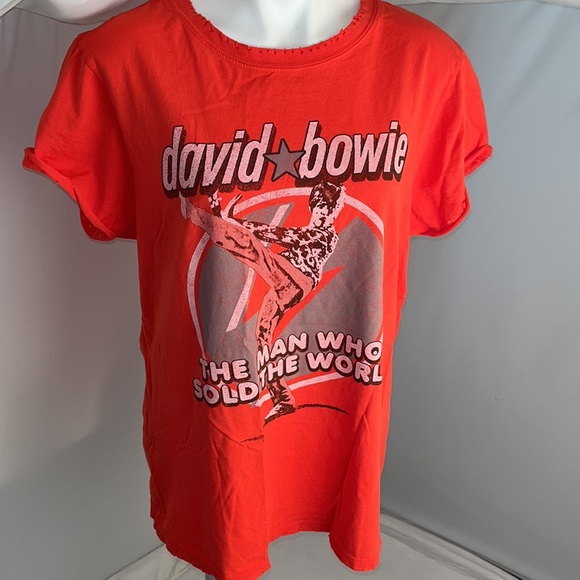 Recycled Karma Tops - Recycled Karma David Bowie The Man Who Sold The World short sleeve t-shirt